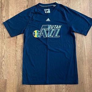 Utah Jazz adidas climalite t shirt size small